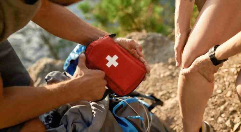First aid kit for hiking is essential on hiking and camping