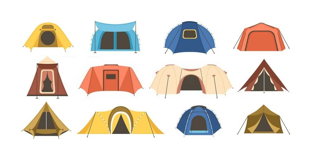 Types of outdoor Backpacking Tents for Hiking 