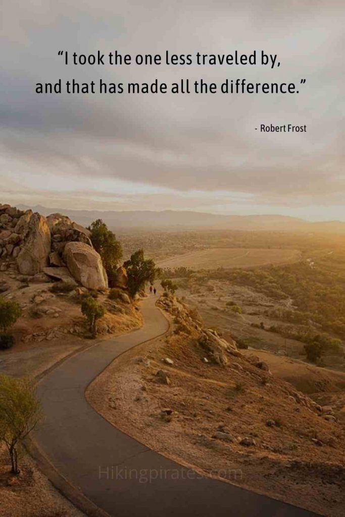 I took the one less traveled by, and that has made all the difference. - Robert Frost