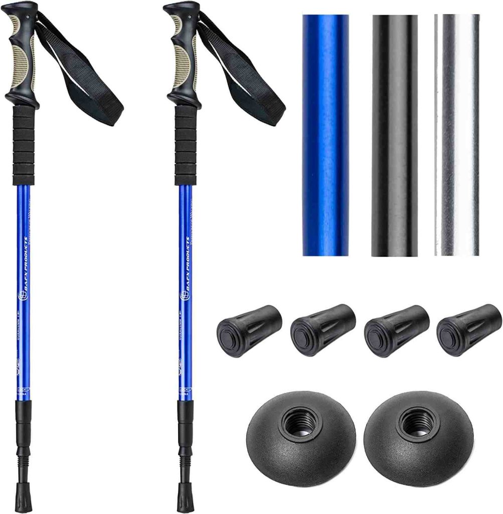 Bafx Adjustable & Lightweight Sticks for Men, Women, Kids
